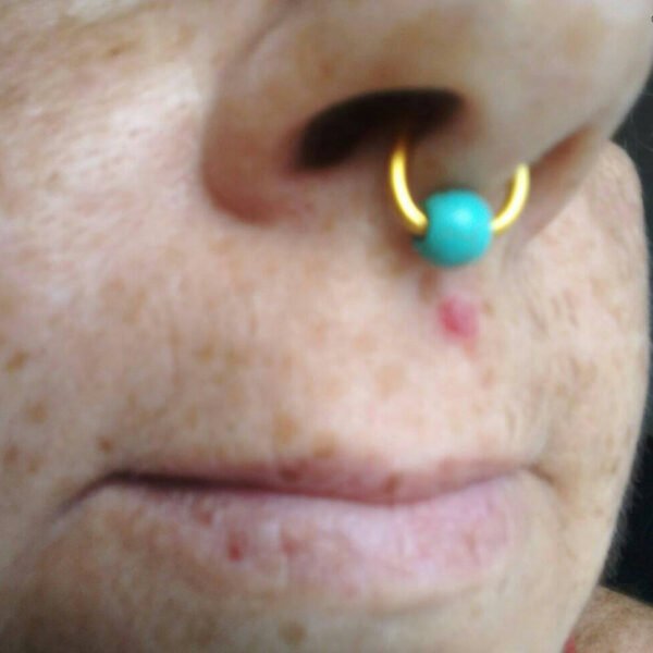 REPIOR LATTICE | Septum Anatomical Orbit | Turquoise, Aluminum