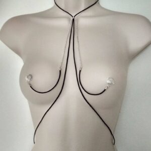 Leather Nipple Necklace