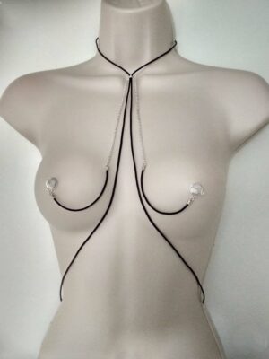 Leather Nipple Necklace