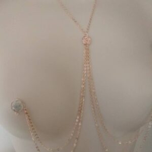 Layered Necklace to Nipple