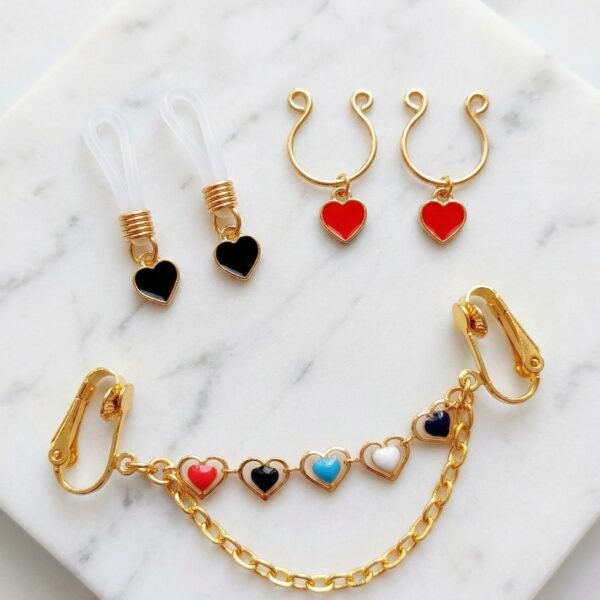 REPIOR SUTURE Labial & Apex Symmetry Set Hearts, Gold
