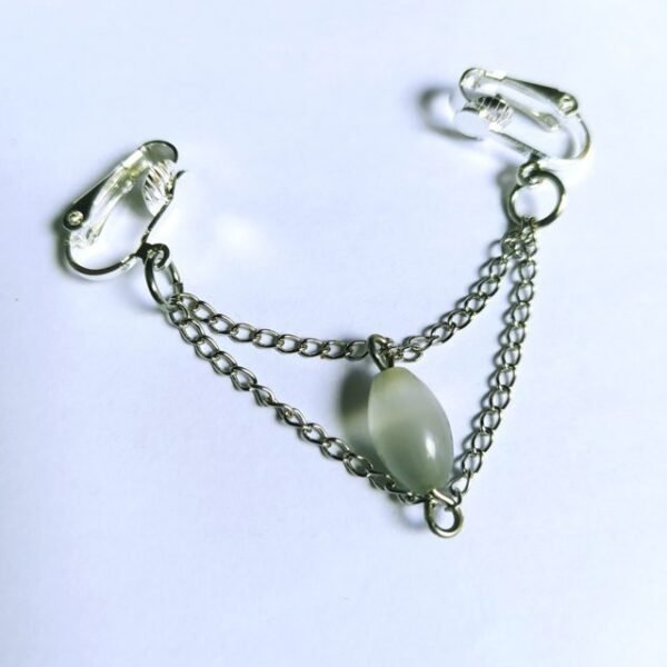 REPIOR LINK | Labial Symmetry Chains | Opal, Stainless Steel