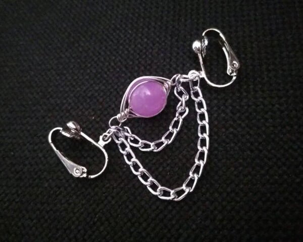 REPIOR BOND | Labial Symmetry Chains | Purple, Aluminum