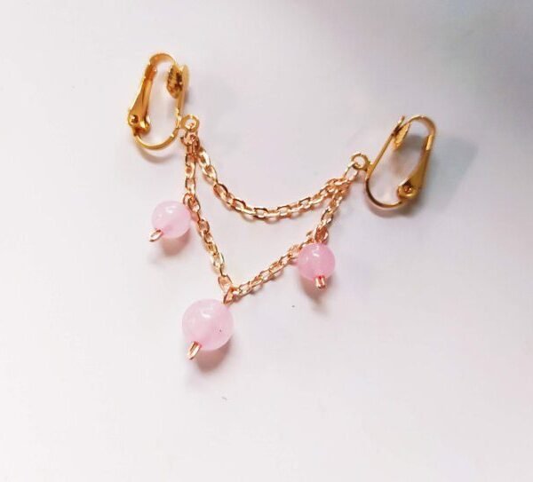 REPIOR LATTICE | Labial Symmetry Chains | Rose Quartz