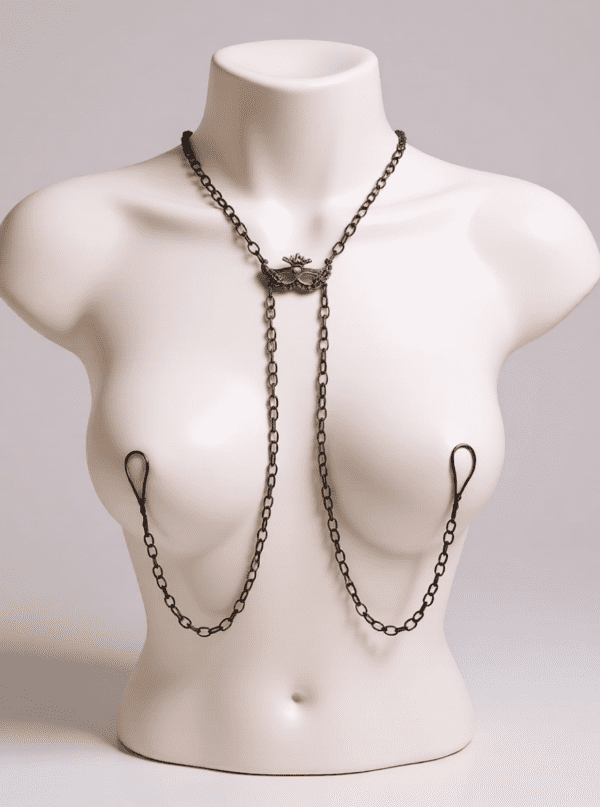 REPIOR CORE Neclace To Nipples Mask, Brass