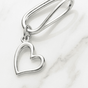 REPIOR FLUX | Clitoral Sensory Anchor | Heart Silver Copper