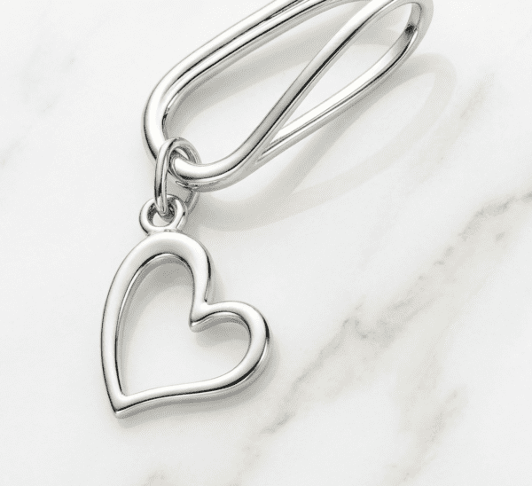 REPIOR FLUX | Clitoral Sensory Anchor | Heart Silver Copper