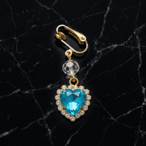 REPIOR GRAFT Clitoral Sensory Anchor Blue Heart, Crystal