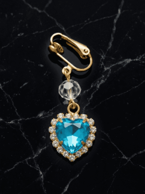 REPIOR GRAFT Clitoral Sensory Anchor Blue Heart, Crystal