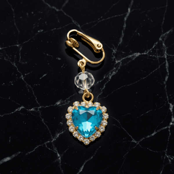 REPIOR GRAFT Clitoral Sensory Anchor Blue Heart, Crystal