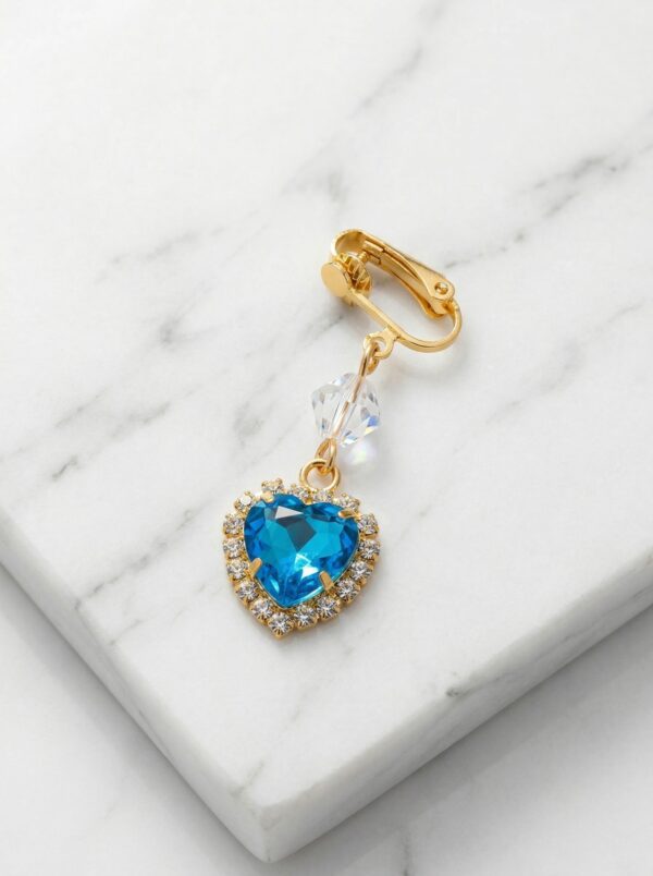 REPIOR GRAFT Clitoral Sensory Anchor Blue Heart, Crystal