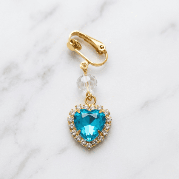 REPIOR GRAFT Clitoral Sensory Anchor Blue Heart, Crystal