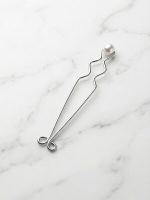 REPIOR GRAFT Clitoral Sensory Anchor Pearl, Steel