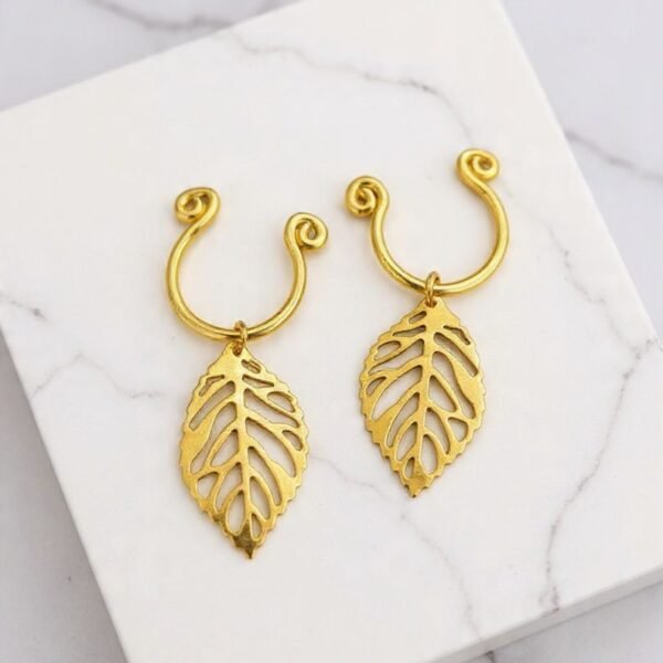 REPIOR LATTICE Apex Orbits Leaf, Gold Aluminum