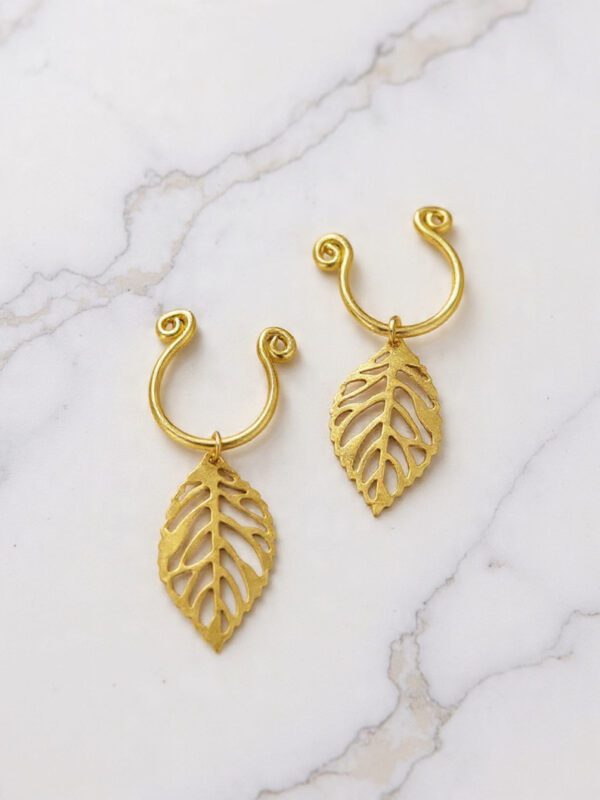 REPIOR LATTICE Apex Orbits Leaf, Gold Aluminum