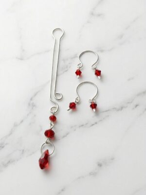 REPIOR LINK Apex Orbits and Clitoral Sensory Set Red, Silver Copper