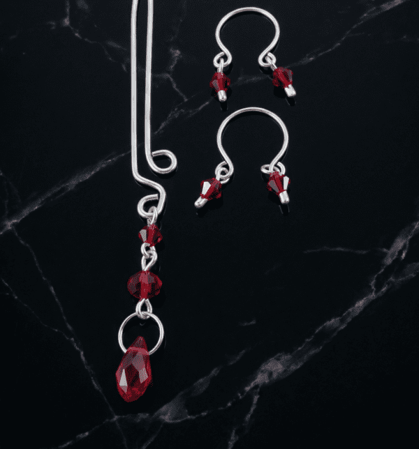 REPIOR LINK Apex Orbits and Clitoral Sensory Set Red, Silver Copper