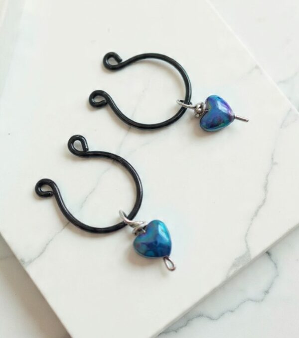 REPIOR NERVE Apex Orbits Hematite Hearts, Copper