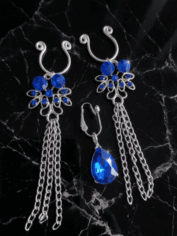 REPIOR NERVE Apex Orbits and Sensory Anchor Set Crystals, Aluminum