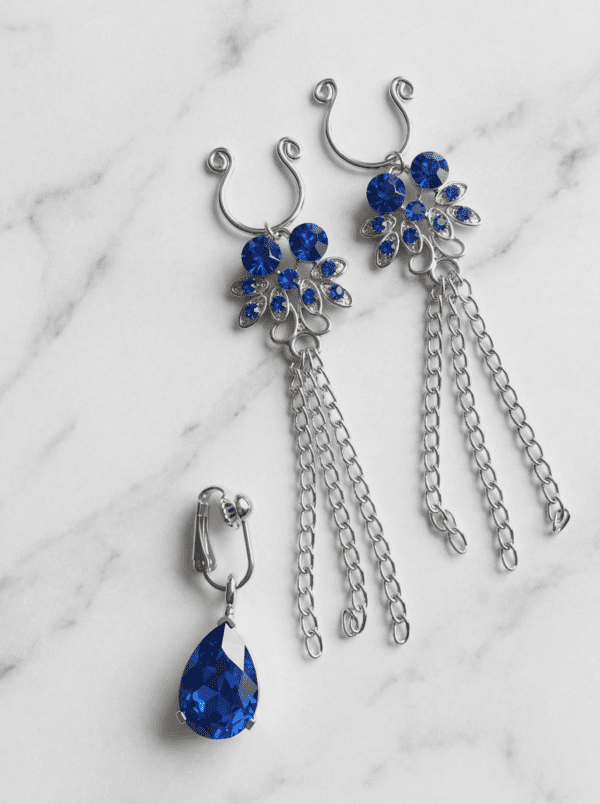 REPIOR NERVE Apex Orbits and Sensory Anchor Set Crystals, Aluminum