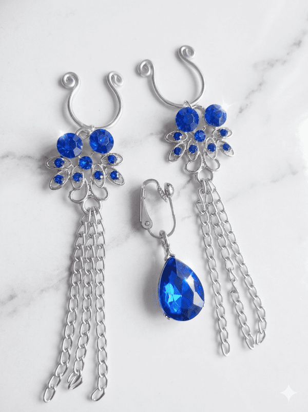 REPIOR NERVE Apex Orbits and Sensory Anchor Set Crystals, Aluminum