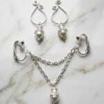 REPIOR NODE Apex Orbits & Labia Chains Set Pearls, Copper