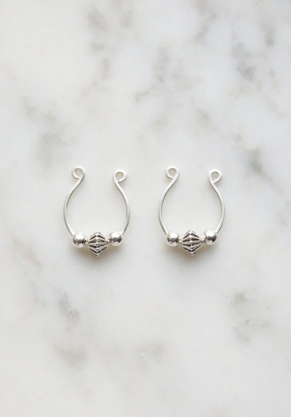 Nipple Jewelry, Fake Nipple Rings, Delicate Nipple clamps, Non Piercing Nipple rings, intimate sex