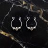 Nipple Jewelry, Fake Nipple Rings, Delicate Nipple clamps, Non Piercing Nipple rings, intimate sex