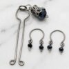 REPIOR SHELL Apex Orbits and Clitoral Anchor Set Black, Silver Copper