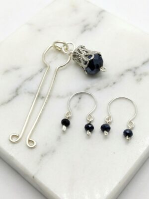 REPIOR SHELL Apex Orbits and Clitoral Anchor Set Black, Silver Copper