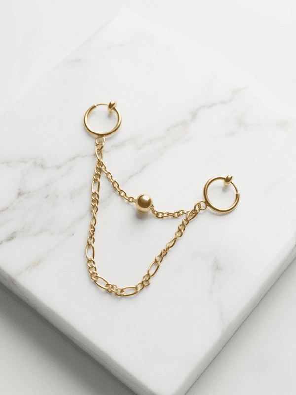 REPIOR SUTURE Labial Symmetry Chains Gold Steel