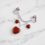 REPIOR SUTURE Labial Symmetry Chains Set Heart, Copper