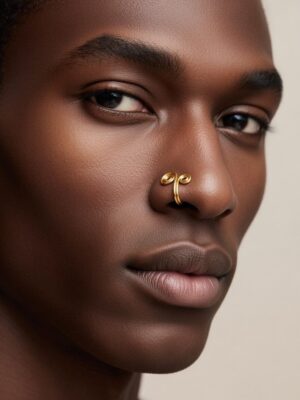 REPIOR VEIL Alar Nasal Orbit Double Spiral, Copper