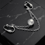 REPIOR VEIL Labial Symmetry Chains Crystal, Steel