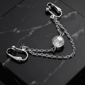 REPIOR VEIL Labial Symmetry Chains Crystal, Steel