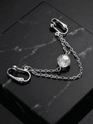 REPIOR VEIL Labial Symmetry Chains Crystal, Steel