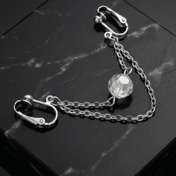 REPIOR VEIL Labial Symmetry Chains Crystal, Steel
