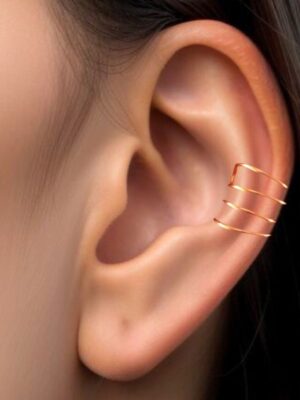 4 band ear cuff