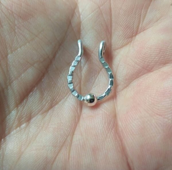 Non Piercing Septum Ring