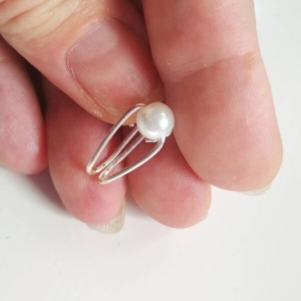 REPIOR LINK clitoral sensory anchor white pearl non-piercing intimate jewellery