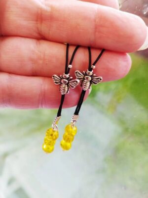 Non Piercing Nipple Nooses, Sexy Nipple Bee Dangles, Fake Nipple jewelry