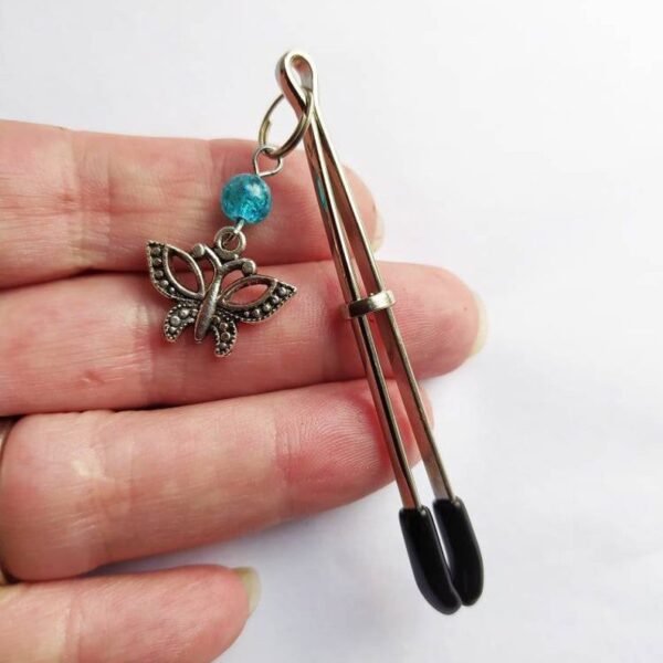 tweezer clamp with butterfly