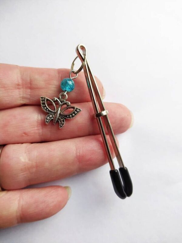 tweezer clamp with butterfly