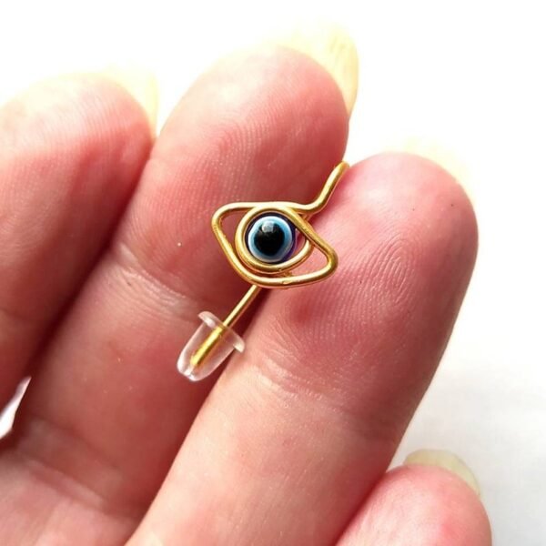 Evil Eye Belly Button Bar