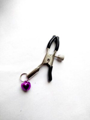 Clit clip with purple bell