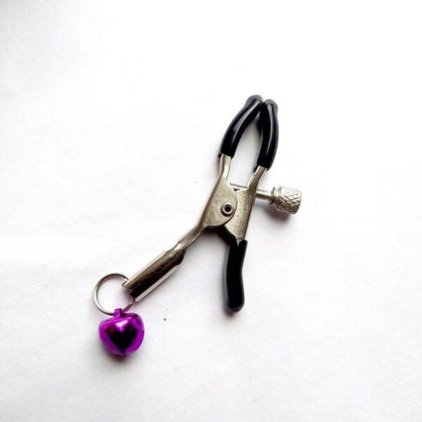 Clit clip with purple bell