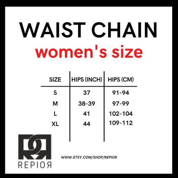 Waist Chain Women Size