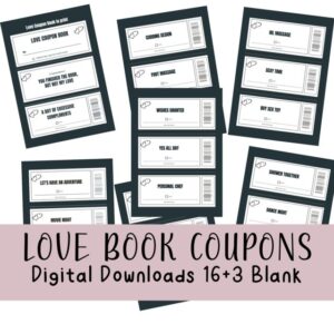 Love Coupon Book for Couples