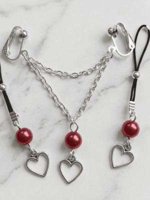 REPIOR FLUX Labial Symmetry Chains Set Heart, Cord