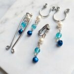 REPIOR SUTURE Clitoral Sensory Anchor Set Blue, Aluminum